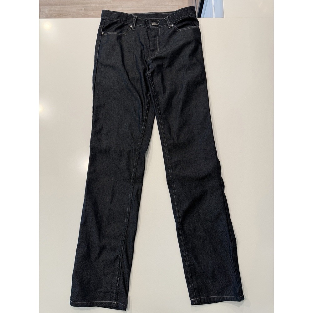 McDonalds Crew Uniform Pants Black Mens 30 MC211 Chef Service Workwear